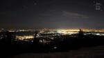 Noční pohled z Lysé hory